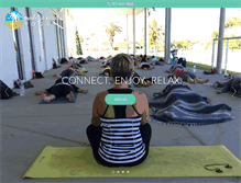 Tablet Screenshot of madeirabeachyoga.com